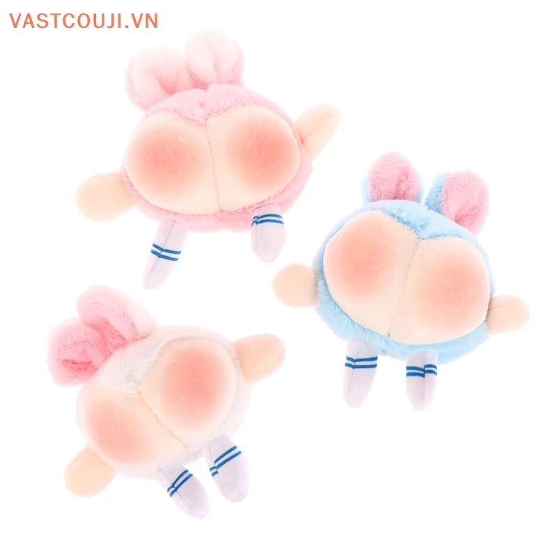 Móc Khóa Hình Mông Thỏ Nhồi Bông Đáng Yêu