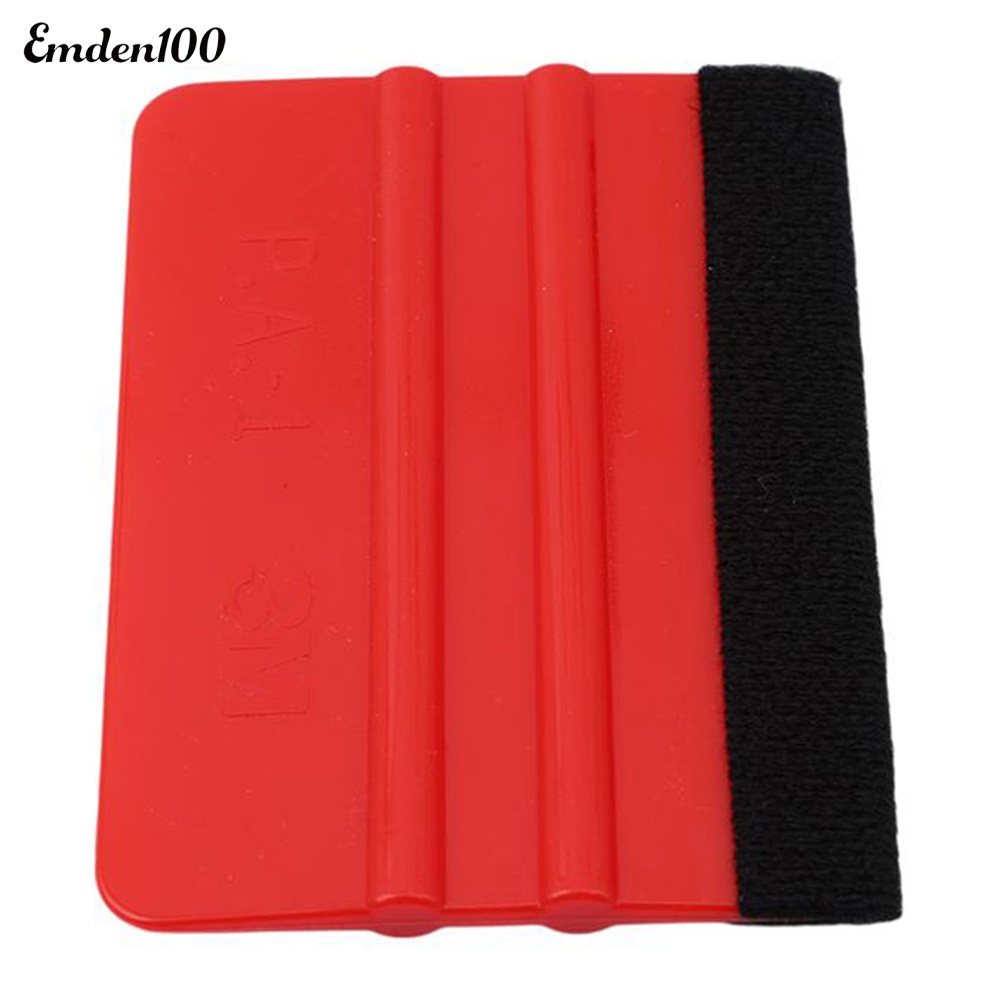 [EMDEN] Dụng Cụ Cạo Dán Đề Can Vinyl Viền Nỉ Mềm Mại Cho Xe Hơi