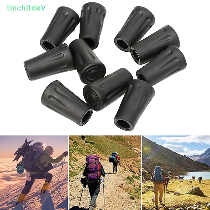[TinchitdeV] Set 10 Nút Cao Su Bảo Vệ Gậy Leo Núi Ngoài Trời [Mới]