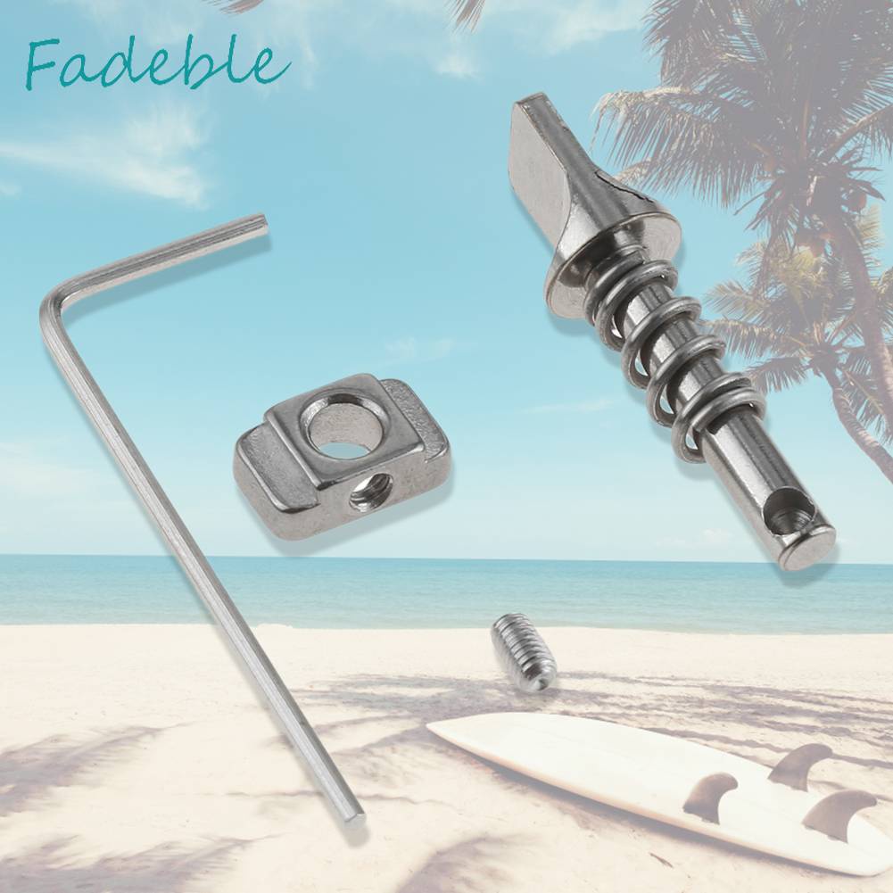 Bộ Ốc Vít Cố Định Tấm Ván Lướt Sóng Bằng Inox Chuyên Dụng