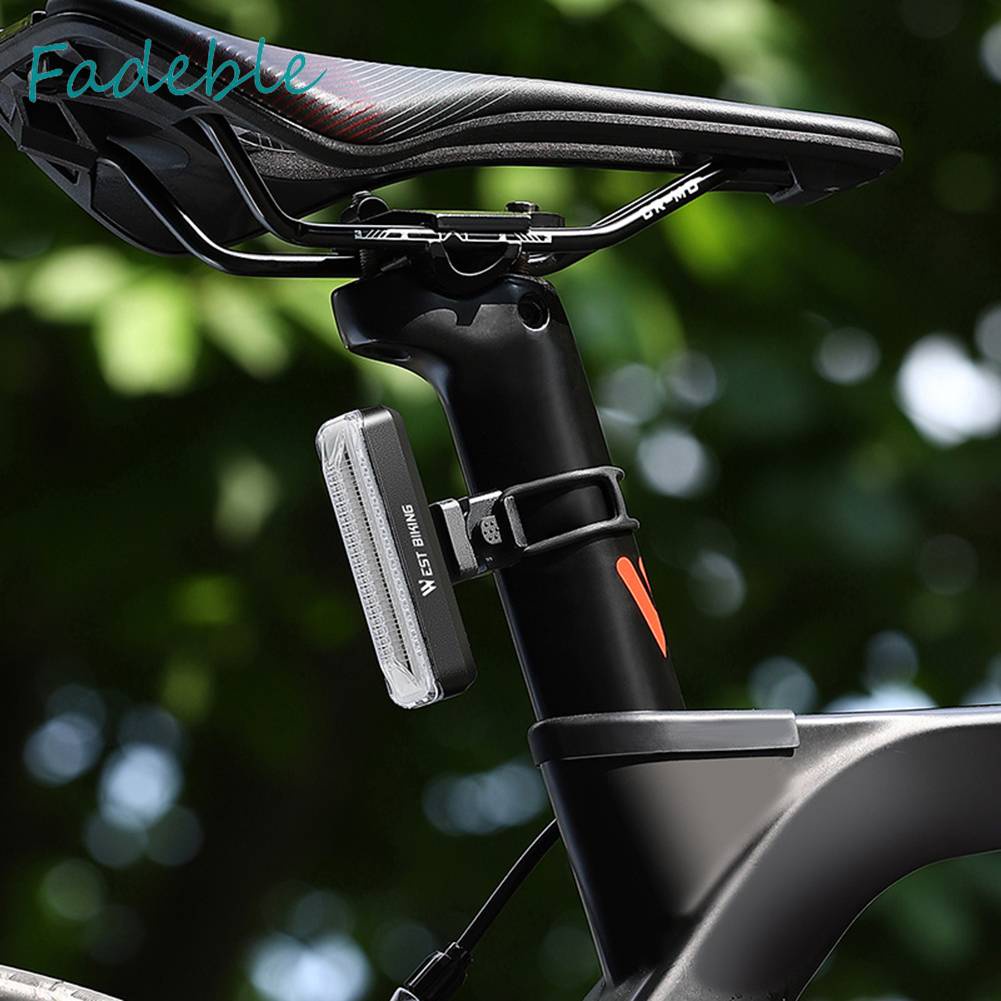 Đèn Hậu Chống Thấm Nước 30LM 400mAh Type-C USB Có Thể Sạc Lại Dành Cho Xe Đạp