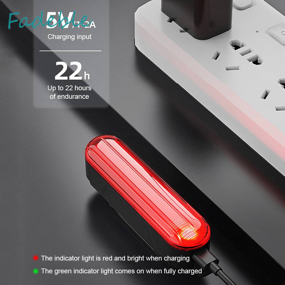 Đèn Phanh Xe Đạp 30LM Cảm Biến Ánh Sáng 450mAh