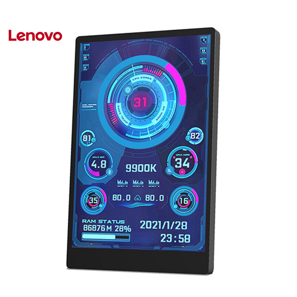 1 Bộ Màn Hình Hiển Thị LCD 35-inch IPS Chống Nước Tiết Kiệm Năng Lượng Cho CPU GPU RAM