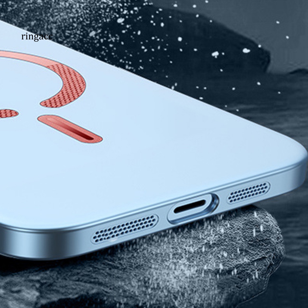 Ốp Điện Thoại Nam Châm Chống Dấu Vân Tay Dễ Tháo Rời Cho iPhone 14