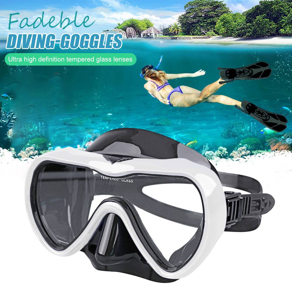 Kính Bơi Lặn Chống Sương Mù Không Thấm Nước Cho Người Lớn