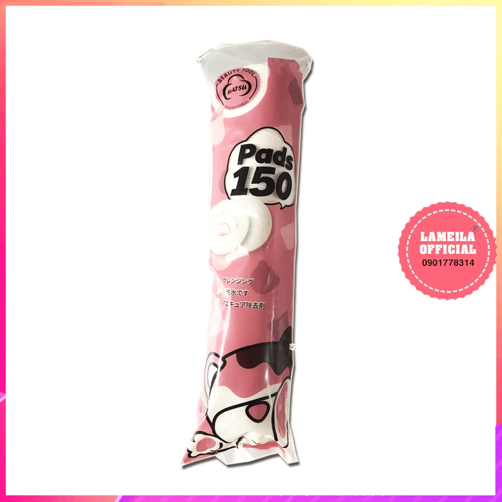 Bông tẩy trang tròn Cotton pads 150 miếng P0540