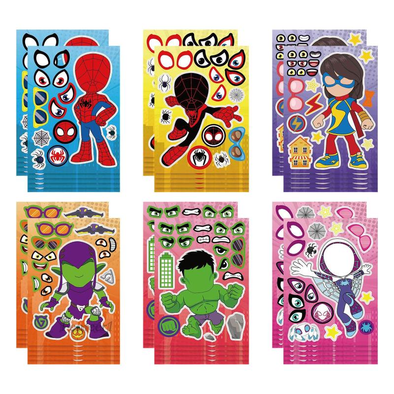 Sách Dán Hình Mặt Cười Nhiều Màu Sắc Dùng Làm Quà Tặng Cho Bé