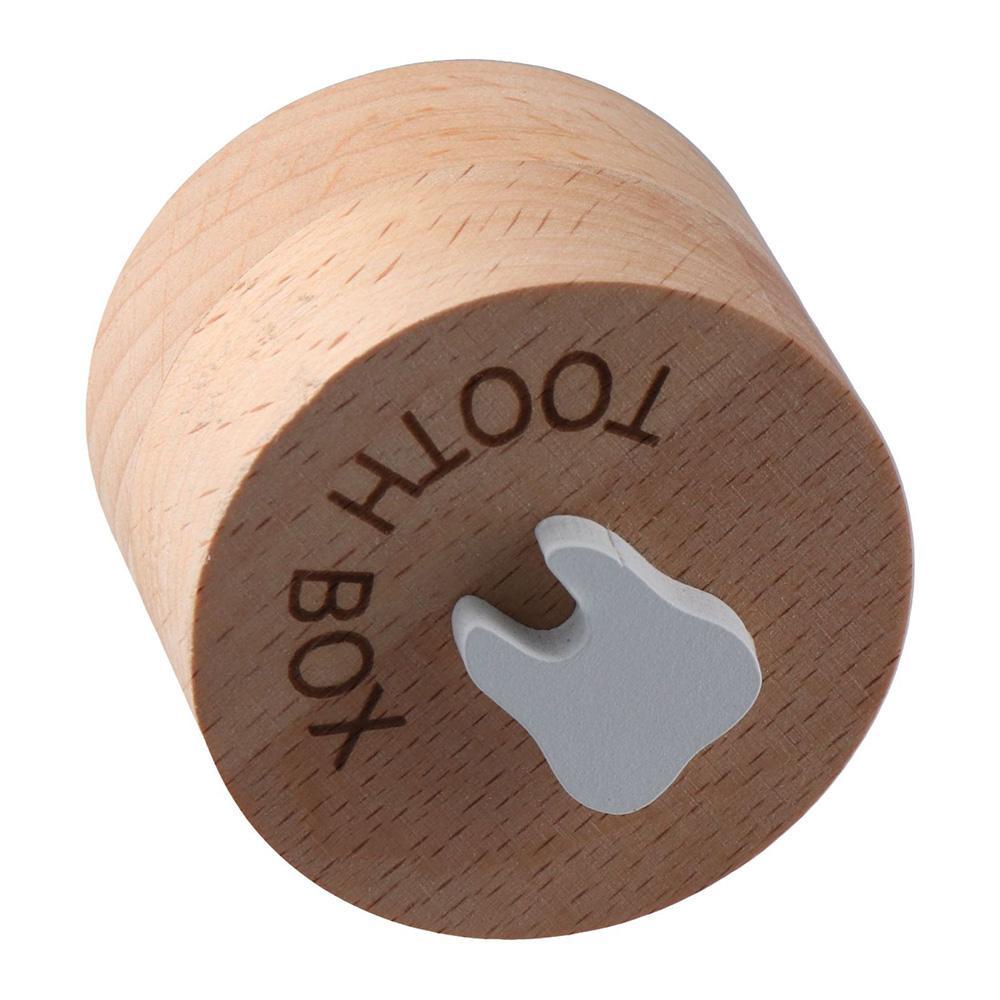 HS Hộp Đựng Răng Chống Thất Lạc Khắc Hình 3D Dễ Thương Cho Bé