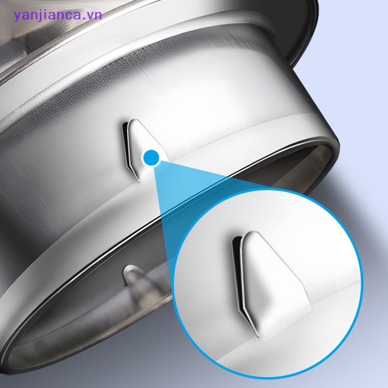 Nắp Đậy Lỗ Thông Gió Bằng Thép Không Gỉ Hình Tròn Cho Hệ Thống HVAC