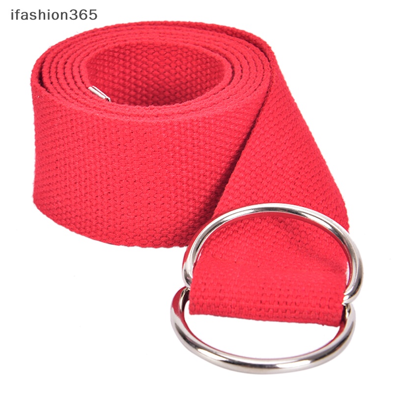 Thắt Lưng Vải Canvas Nylon Khóa Chữ D Đôi Thời Trang ifashion365 Cho Nam Nữ ifashion365 Vn VN