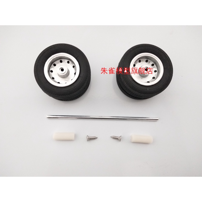 Bánh Xe Cao Su Đường Kính 4.5cm 1.7 inch Tỉ Lệ 1: 24 Cho Xe Tải Hạng Nặng