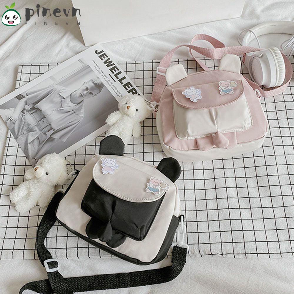 PINEVN Túi Xách Canvas Cỡ Lớn Thời Trang Cho Nữ