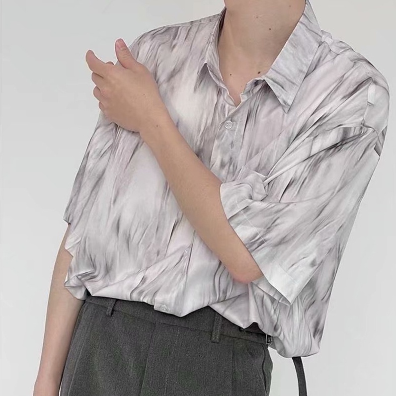 Áo Sơ Mi Dáng Rộng Thời Trang Hàn Quốc Dành Cho Nam