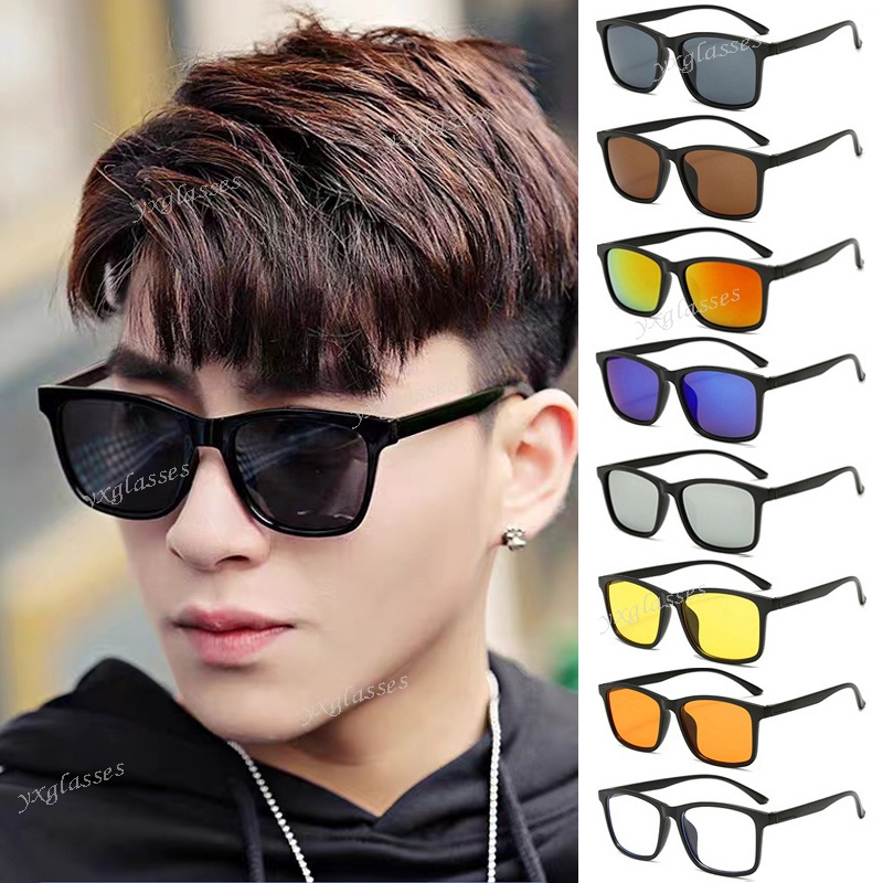 Kính Mát Gọng Vuông Nhiều Màu Sắc Thời Trang Unisex