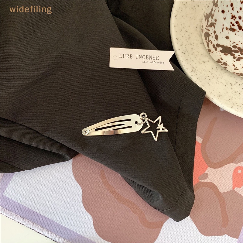 Set 2 Kẹp Tóc Kim Loại Cá Tính Cho Nữ