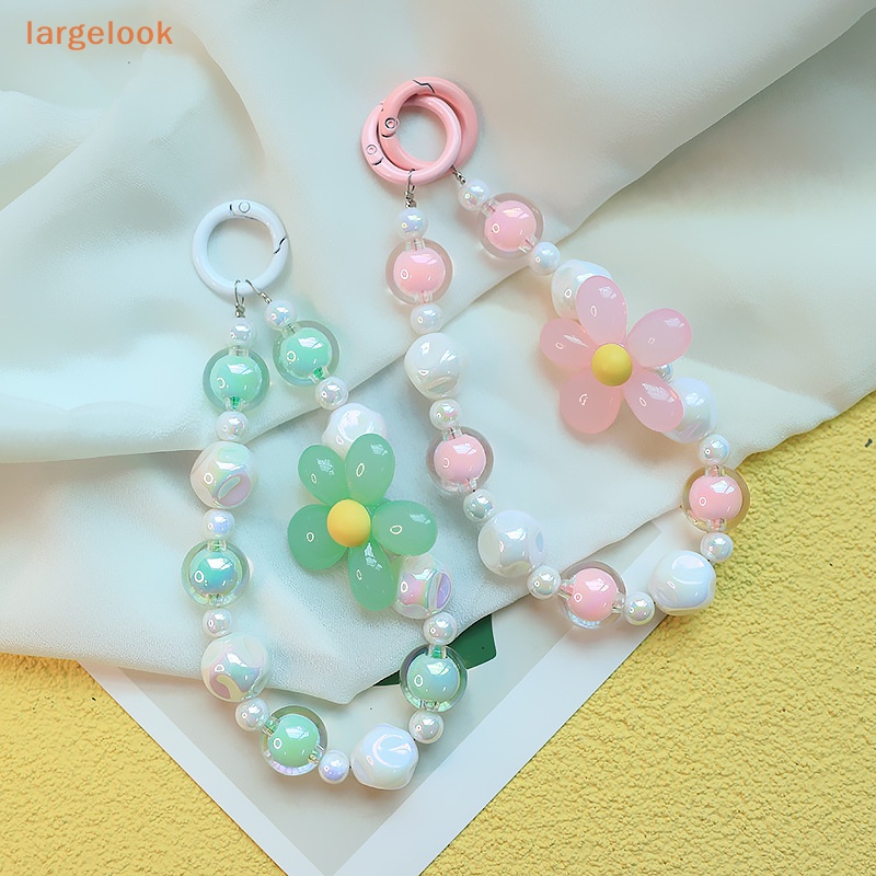 1 Dây Treo Điện Thoại Handmade Đính Hạt Pha Lê Thời Trang