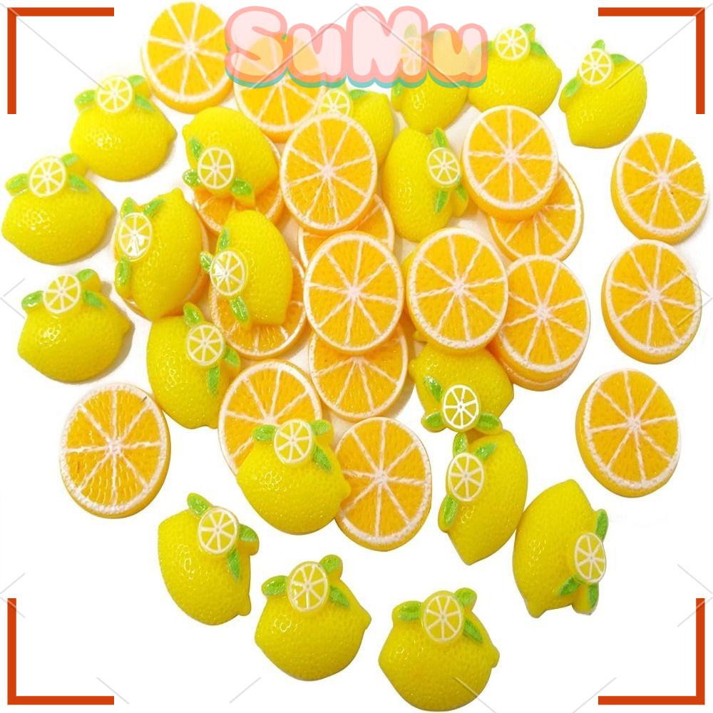SUMU Set 30 / 60 Kẹp Tóc Hình Trái Cây Xinh Xắn