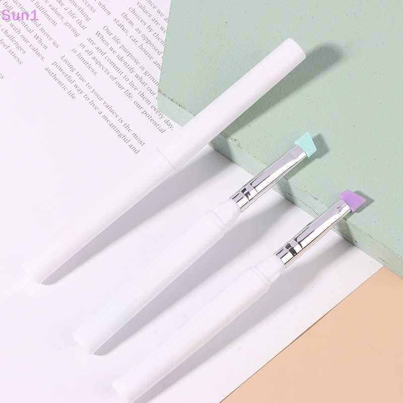 Sun1 &gt; Cọ Hai Đầu Silicone Mềm Mại Chuốt Mi Cong Vút Và Dài Hơn