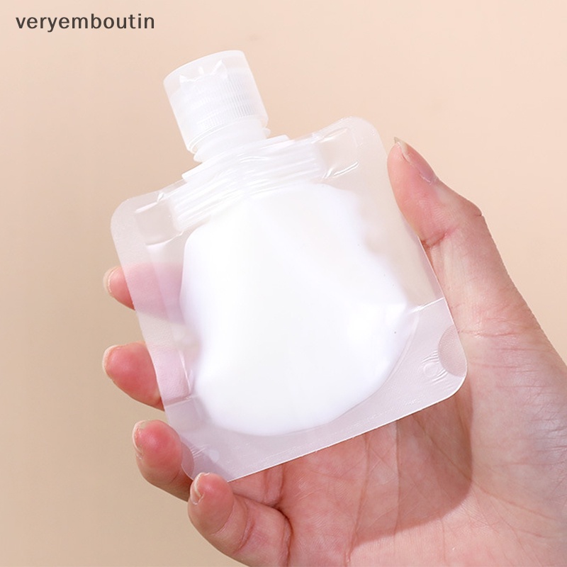 Túi Đựng Dầu Gội 30 / 50 / 100ml Chống Rò Rỉ Có Thể Tái Sử Dụng