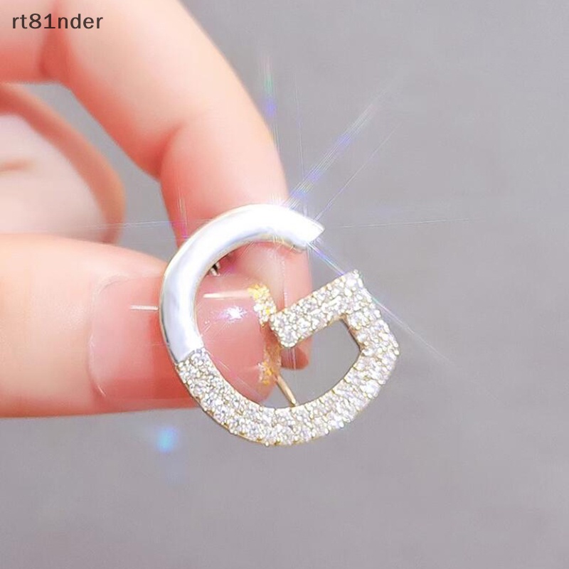 Ghim Cài Áo Chống Ánh Sáng Hình Chữ G Cổ Điển Dễ Thương Xuân Hè Cho Nữ