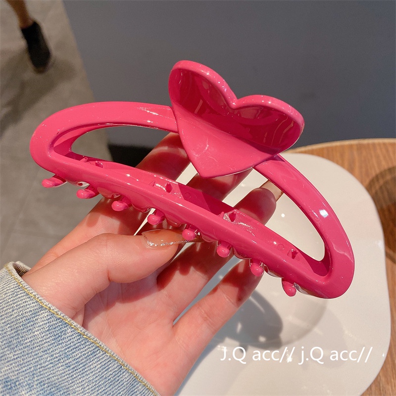 Kẹp Tóc Hình Trái Tim 13CM Đa Năng
