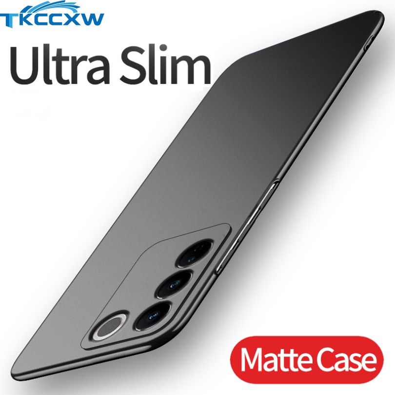 Ốp Điện Thoại PC Cứng Siêu Mỏng Mặt Nhám Cho Vivo V25 V27 Pro V27e V23e V20 Pro V20 SE