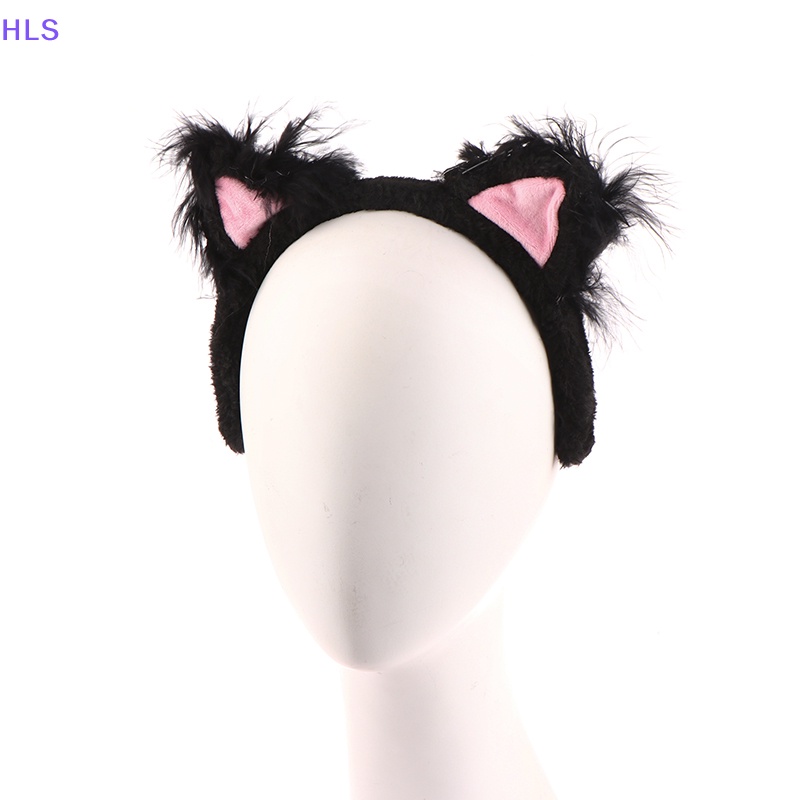 Băng Đô Tai Mèo Nhồi Bông Mềm Mại Dùng Rửa Mặt / Hóa Trang Sáng Tạo