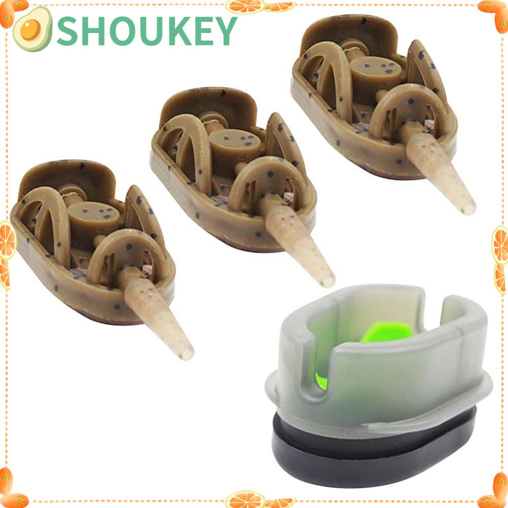 SHOUKEY Bộ 3 Khuôn Cho Cá Ăn Bằng Thép Không Gỉ