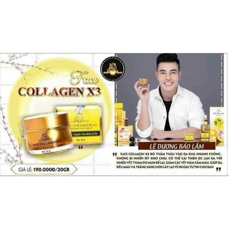 Kem Face Collagen X3 Đông Anh 20g chính hãng