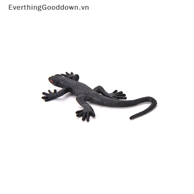 Everthinggooddown Set 2 Chú Thằn Lằn Giả Bằng Nhựa Vui Nhộn Đồ Chơi Cuộc Sống Vui Nhộn Bằng Nhựa Bọ Cánh Cứng Vui Nhộn Độc Đáo