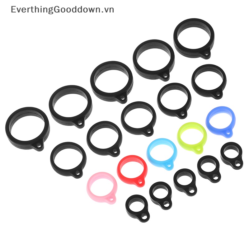 Set 10 Vòng Silicon 8mm / 13mm / 20mm / 16mm Chuyên Dụng