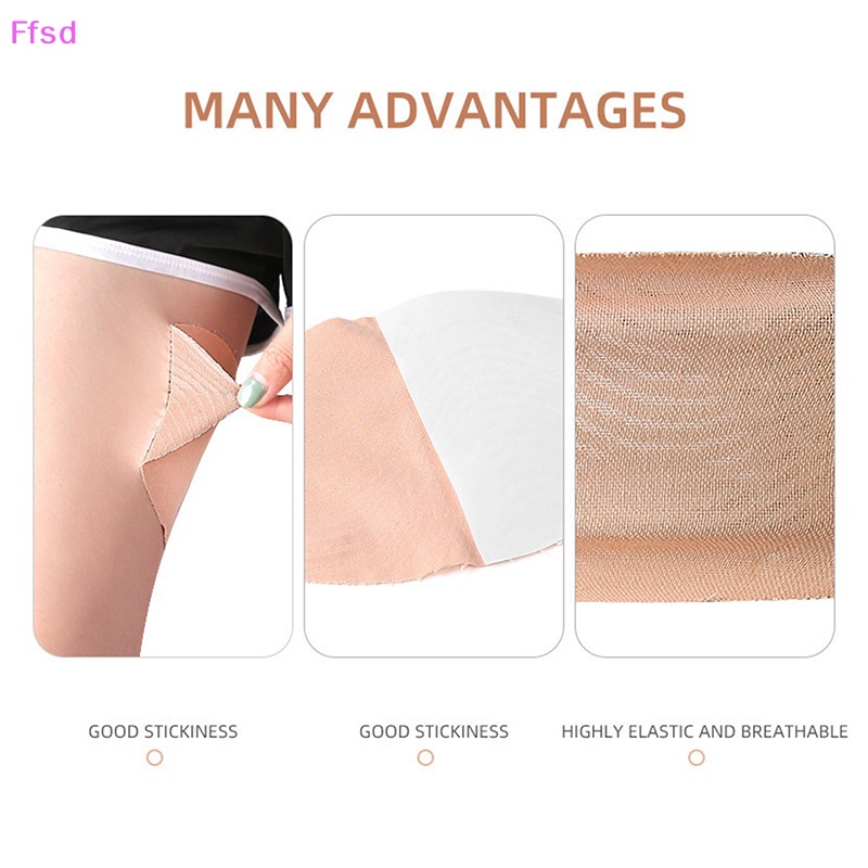{Ffsd} Hàng Bán Chạy 1 Cặp Băng Đeo Đùi Vô Hình Bằng Spandex Spandex Vô Hình Dùng Làm Đồ Thủ Công Chống Ma Sát Cơ