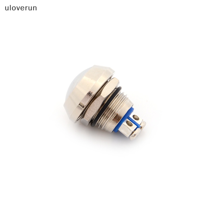 Uloverun Nút Công Tắc Nhấn Bằng Kim Loại Chống Thấm Nước 12mm
