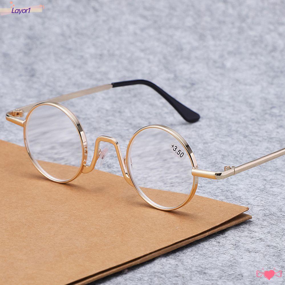 LAYOR1 Kính Đọc Sách Gọng Kim Loại Chống Mỏi Mắt Thời Trang