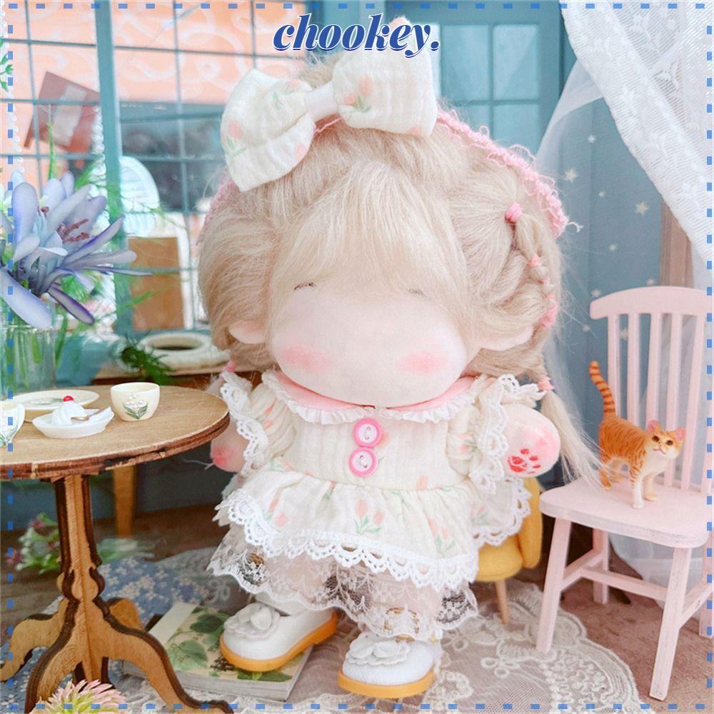 CHOOKEY Bộ Quần Áo Cotton Dễ Thương Cho Búp Bê