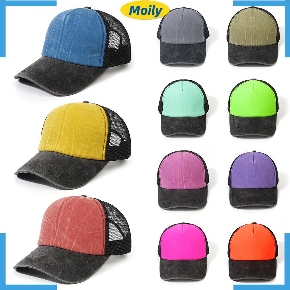 MOILYVN Mũ Lưỡi Trai Thêu Chữ Dad Phong Cách Đường Phố