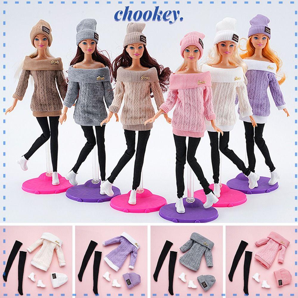 CHOOKEY 1 Bộ Quần Áo Cho Búp Bê Mới Nhất