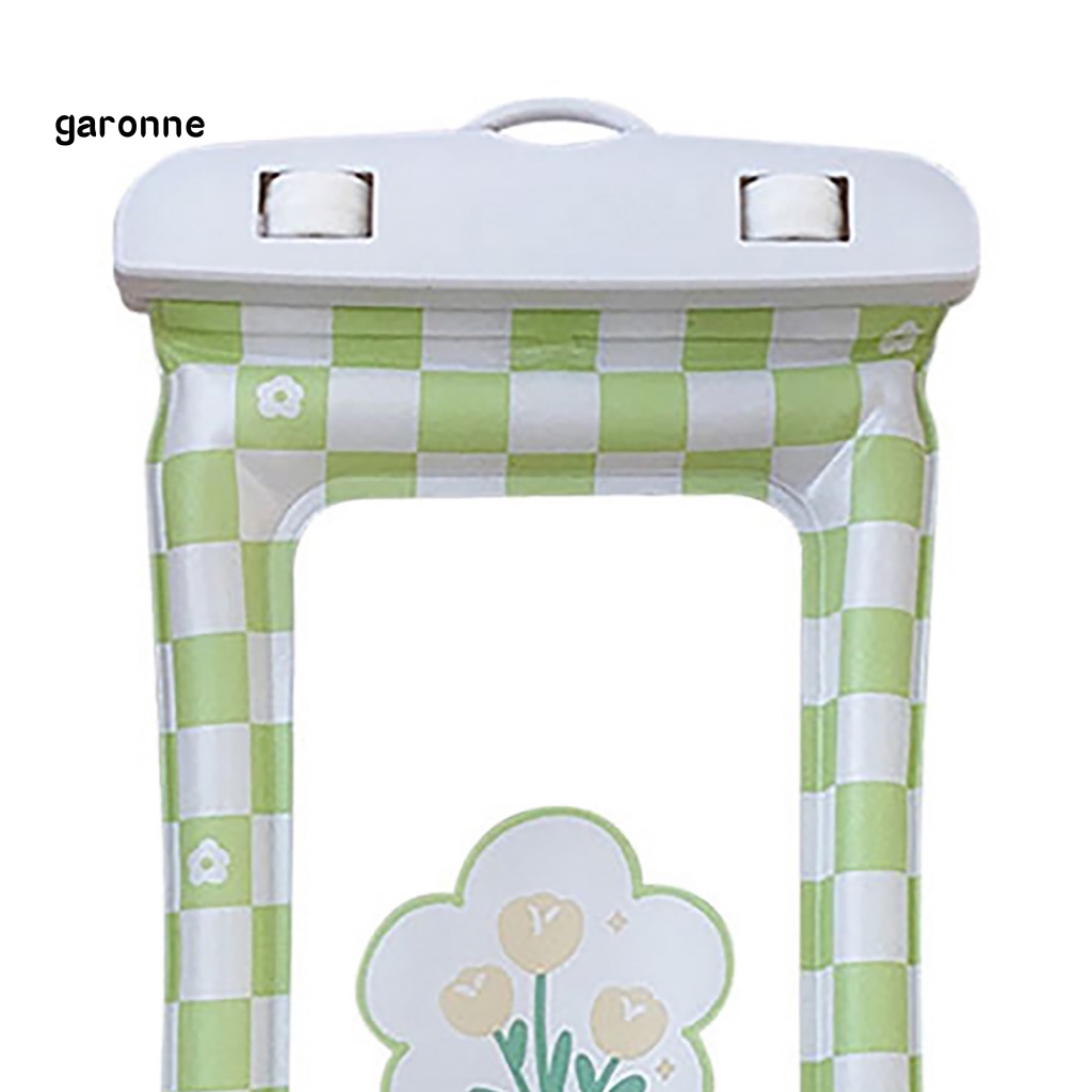 Túi Đựng Điện Thoại Chống Thấm Nước Họa Tiết Hoạt Hình Dễ Thương Kèm Dây Đeo Tiện Dụng