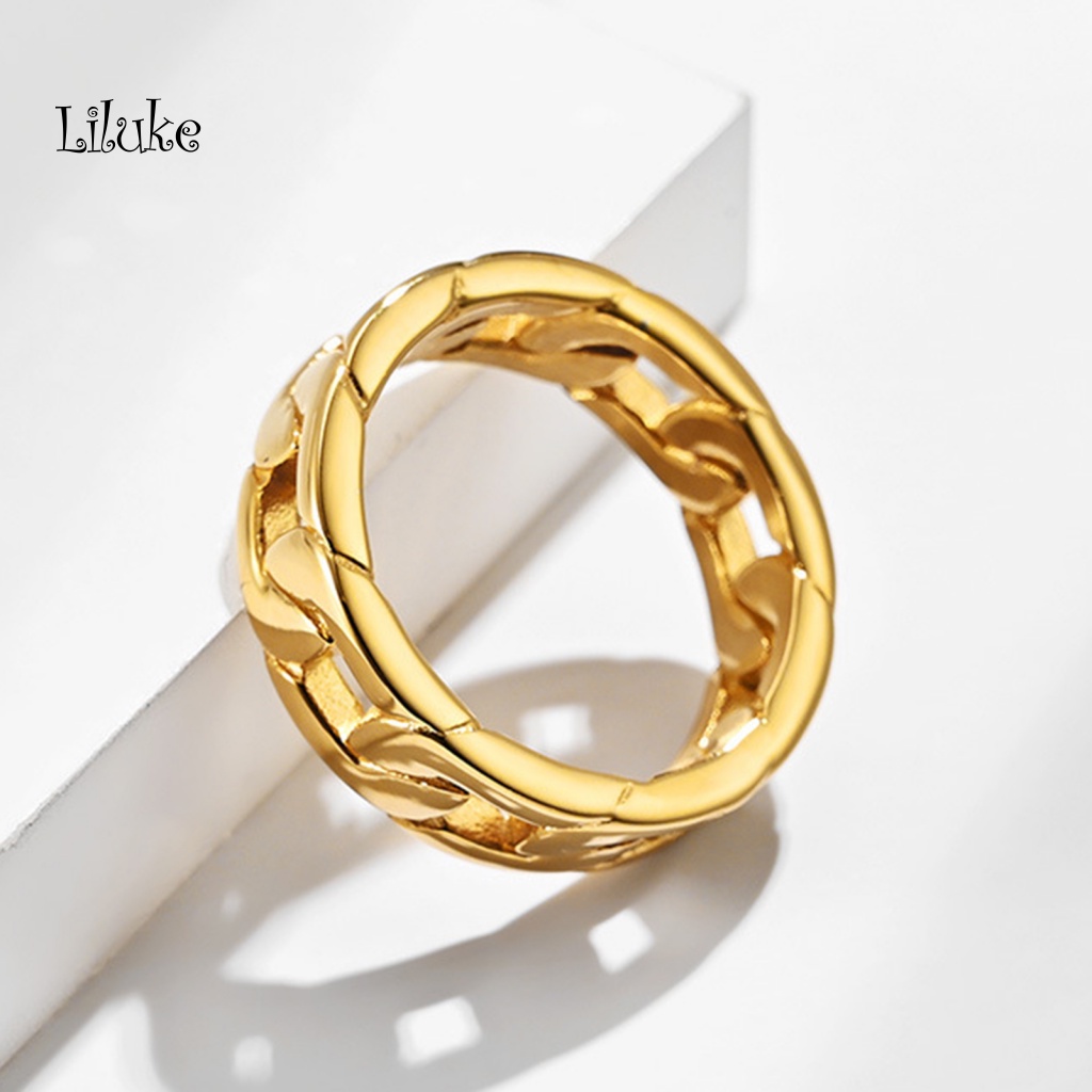 Nhẫn Cặp Đôi Phong Cách Hip Hop Cá Tính