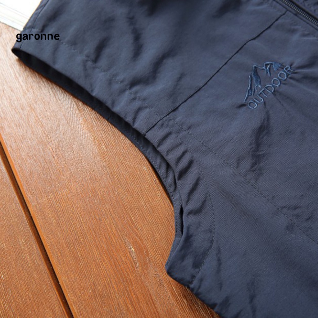 Áo Ghi Lê Không Tay Cổ Bẻ Màu Sắc Trơn Thoáng Khí Siêu Mỏng Dành Cho Nam Giới