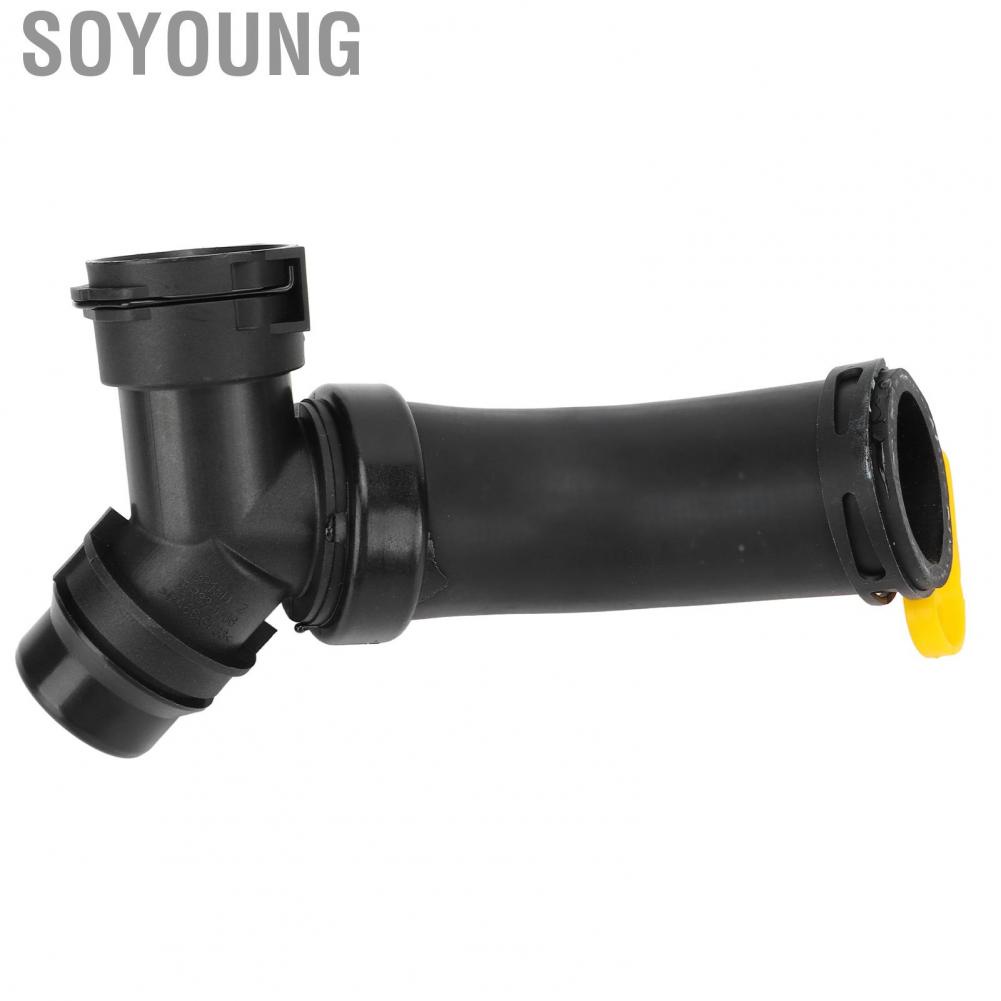 Soyoung Engine Coolant T Connector Tube DR3Z8566A Stable Performance Cooling Hose Resist Cracking for Car
