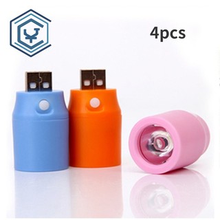 Bộ 4 đèn led 1w 5v cổng usb
