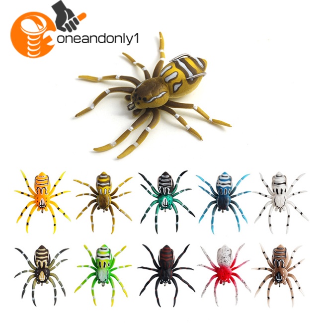 Mồi Câu Cá Giả Hình Nhện Bằng Silicon Mềm 7cm6g