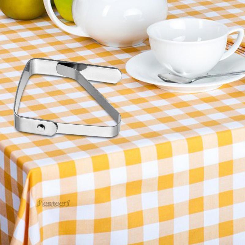 Set 4 Giá Đỡ Kẹp Khăn Trải Bàn Tiện Lợi