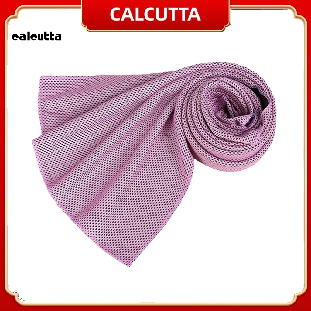[calcutta] Khăn Cotton Nhẹ Làm Mát Tức Thì Khi Chơi Thể Thao Ngoài Trời