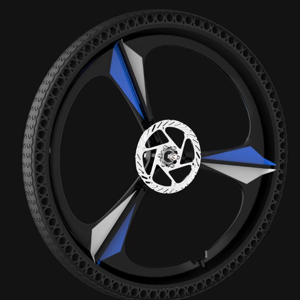 Xe đạp thể thao địa hình gấp gọn Land Rover bánh 24inch khung thép phanh đĩa cơ học 7 cấp độ kết hợp giảm sóc