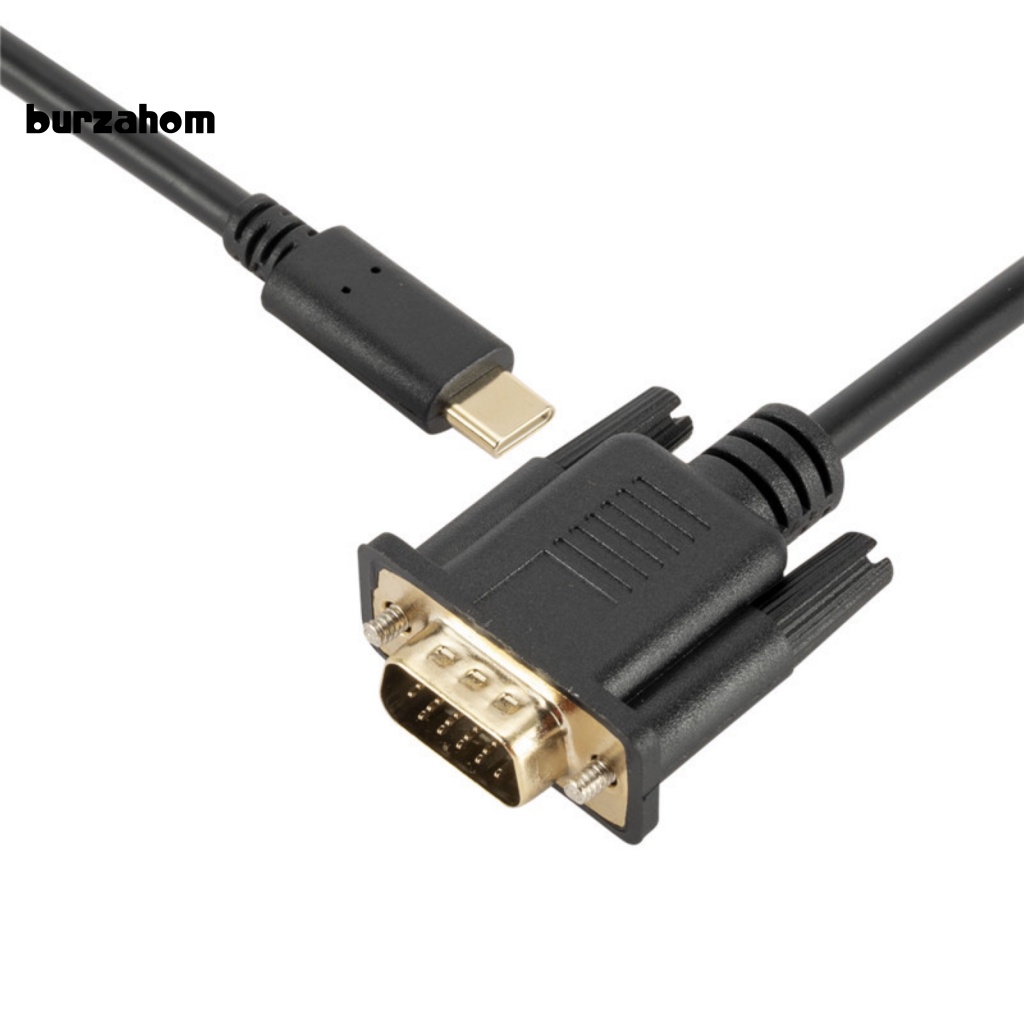 Cáp Chuyển Đổi USB31 Type-C Sang VGA 1080P Nhỏ Gọn Tiện Dụng