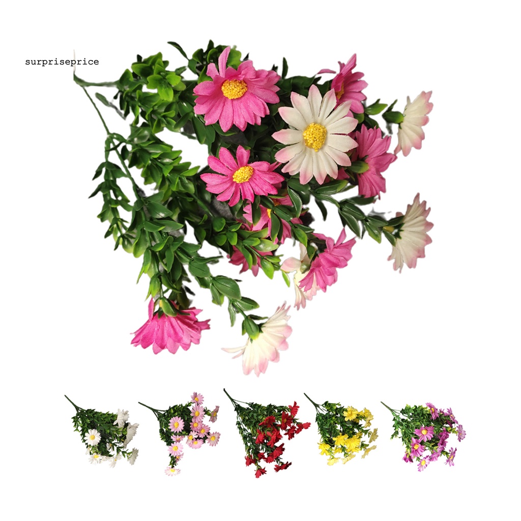 1 Nhánh Hoa Nhân Tạo Bằng Lụa Không Cần Khoan Lỗ Dùng Trang Trí Nhà Cửa / Làm Đạo Cụ Chụp Ảnh