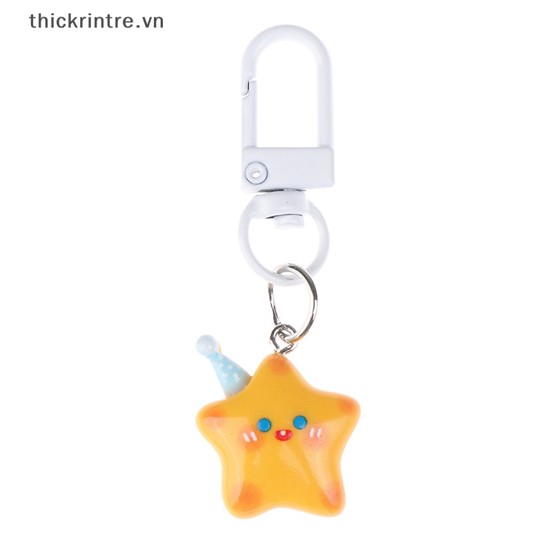 Móc Khóa Hình Ngôi Sao Năm Cánh Mini Dễ Thương