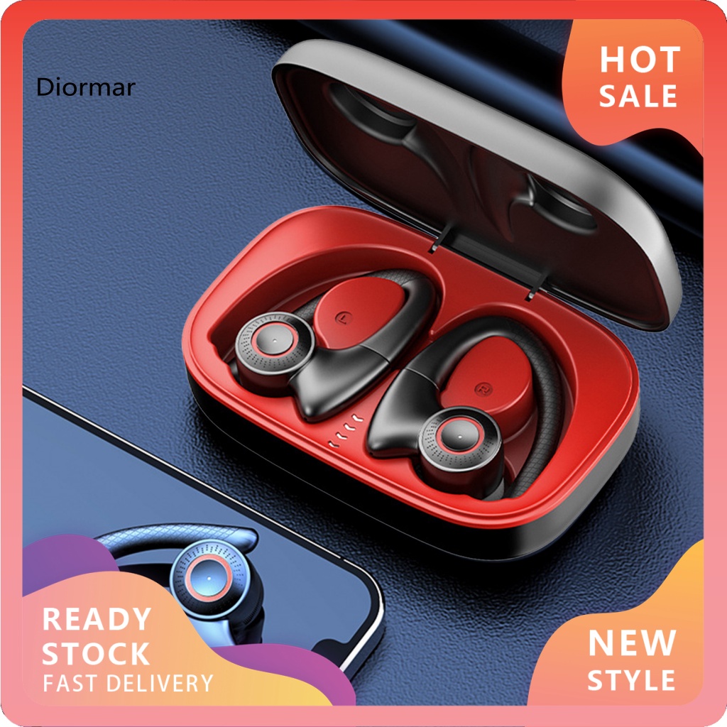 Tai Nghe Thể Thao Không Dây DIO T10 Mega Bass Chống Nước IPX5 Chống Ồn Có Móc Vòng Tai Kết Nối Bluetooth Âm Thanh Nổi 50